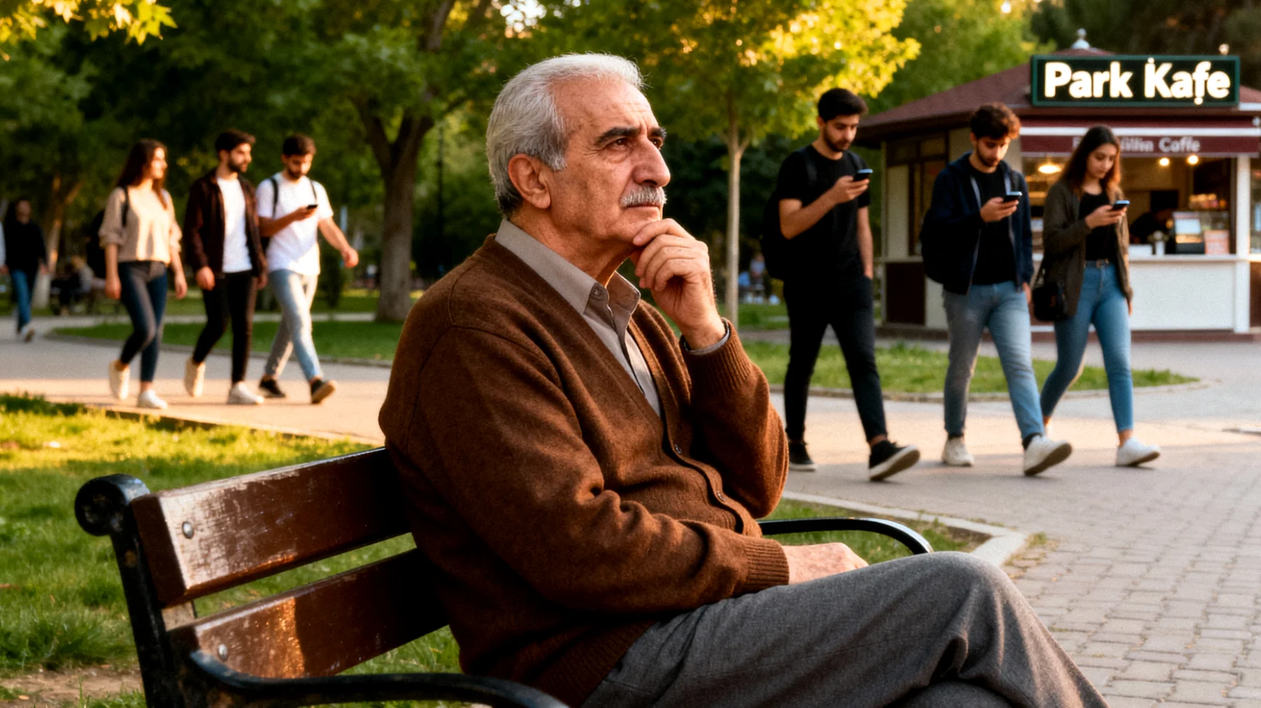 Büyükbaba, genç yetişkin torunlarıyla birlikte geçirdiği kaliteli zamanın yetersiz olduğunu hissediyor ve onlarla daha anlamlı bir bağ kurmakta zorlanıyor"