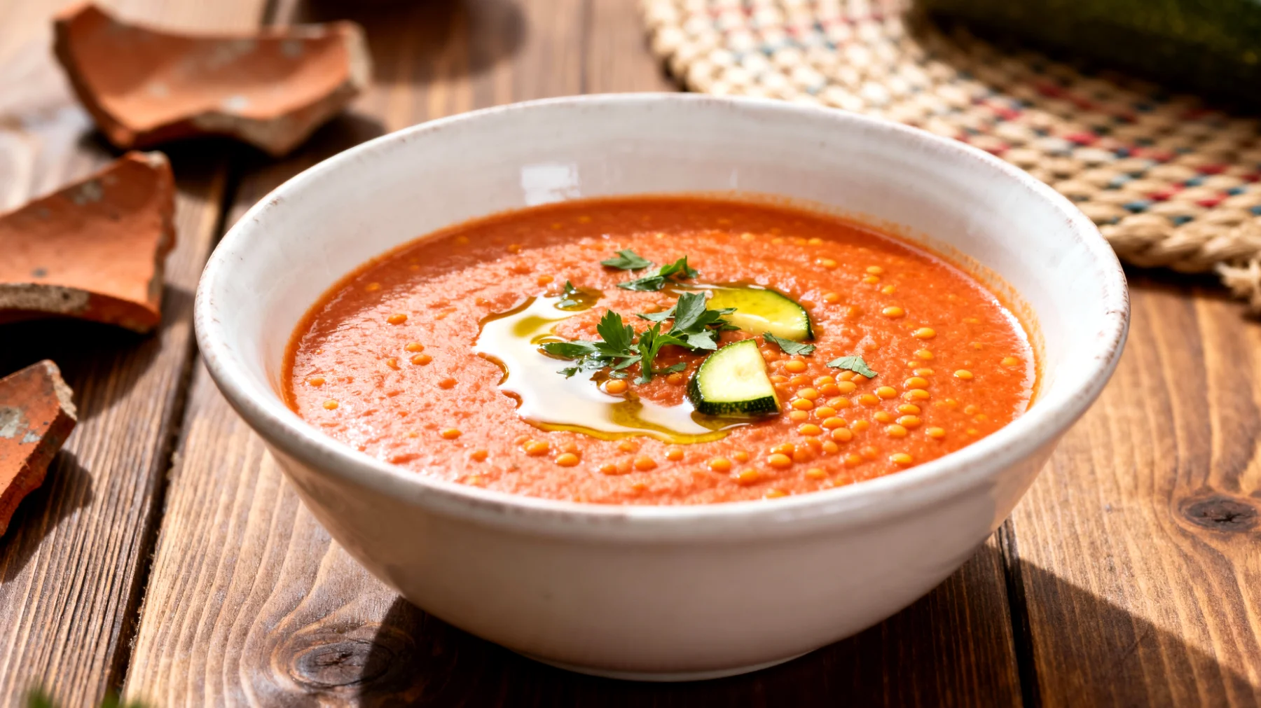 Mercimek ve Kabak Çorbası (Kırmızı Mercimek Bazlı)"