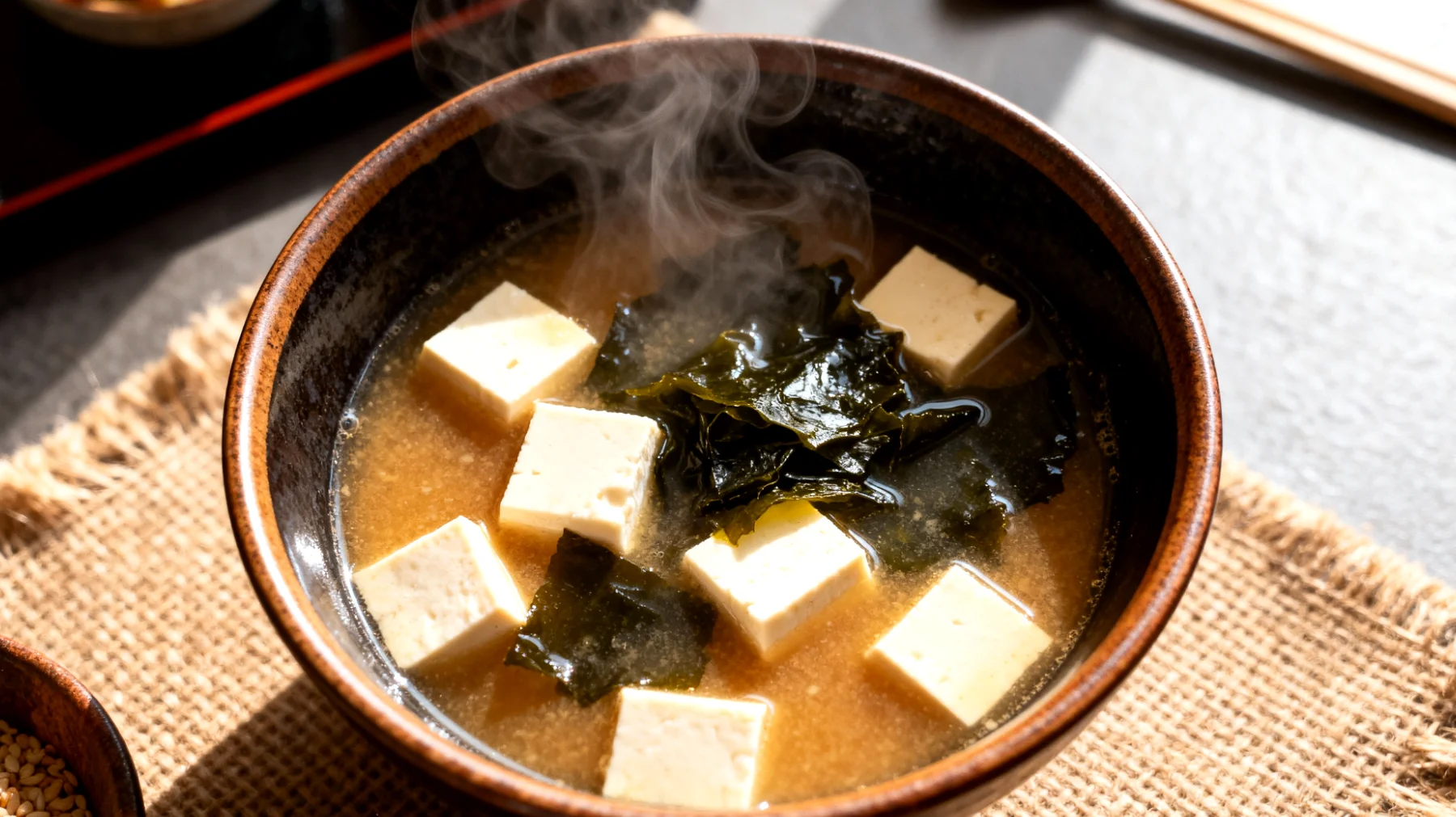 Miso Çorbası (Fermente Soya Bazlı)"