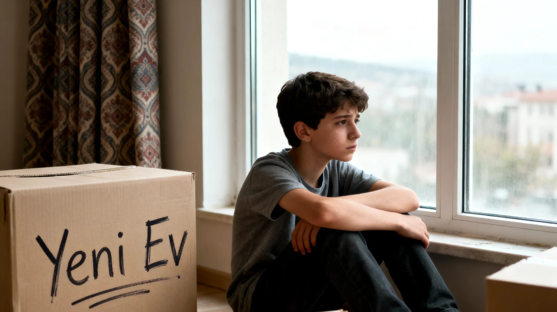 Ergen çocuğum yaşadığımız taşınma, okul değişikliği gibi değişimlere uyum sağlamakta çok zorlanıyor, sürekli eski hayatını özlüyor ve yeni duruma adapte olmayı reddediyor."