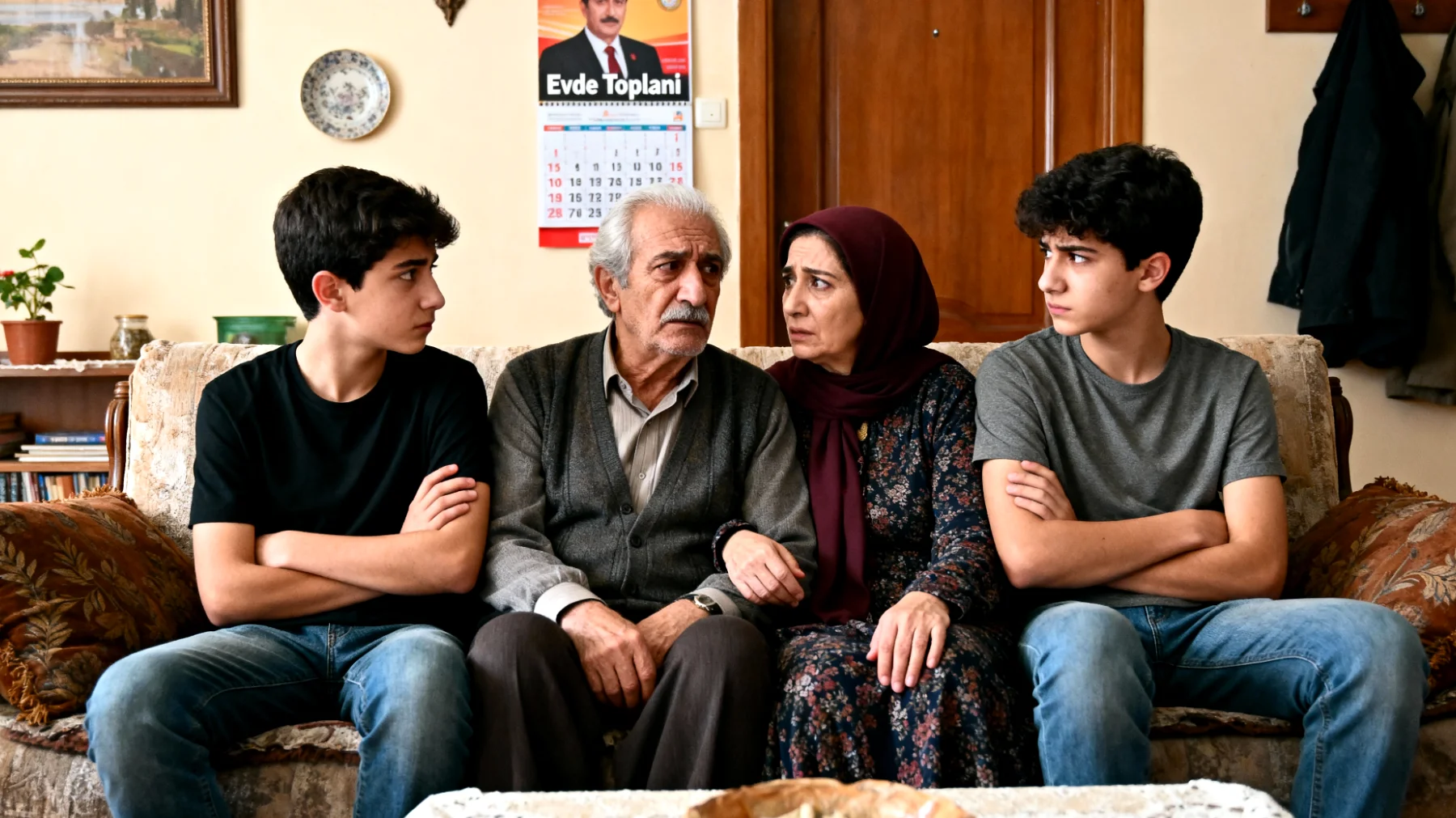 Büyükanne ve büyükbaba, ergen torunları arasındaki kıskançlık ve rekabeti nasıl yöneteceklerini bilmiyorlar. Torunlardan biri diğerinin daha çok sevildiğini düşünüyor ve bu durum aile toplantılarında gerilim yaratıyor."