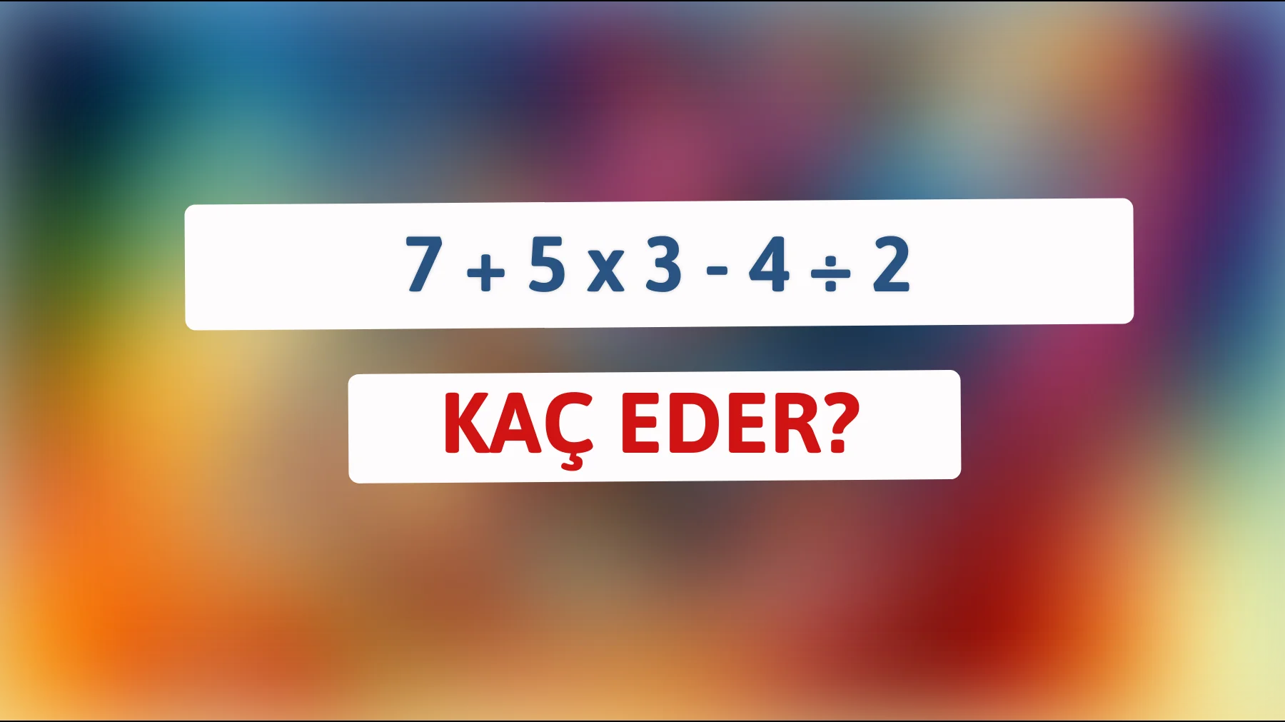 Başarabilecek misin? Bu zeka bulmacasını çöz ve dahi olduğunu kanıtla!"