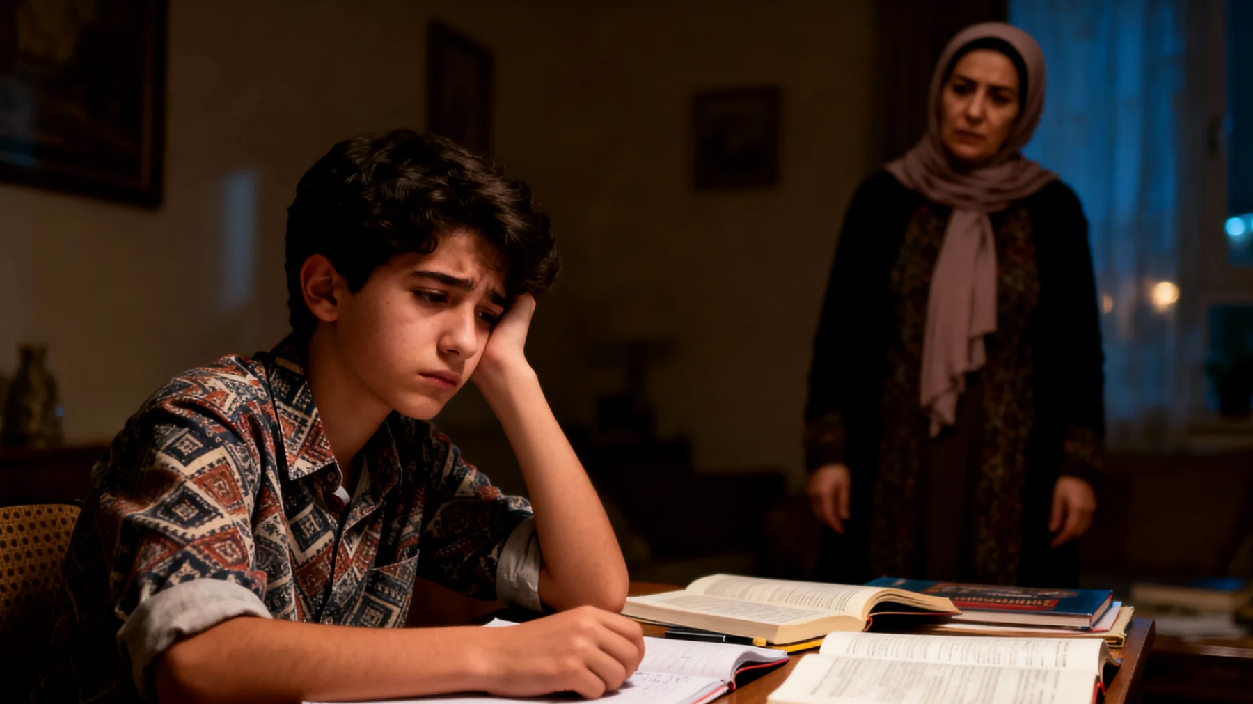 Ergen çocuğum derslerine karşı hiçbir ilgi göstermiyor ve ödevlerini yapmak için sürekli mücadele ediyoruz. Her akşam aynı tartışmaları yaşıyoruz ve bu durum hem onun hem de benim moralimi bozuyor."