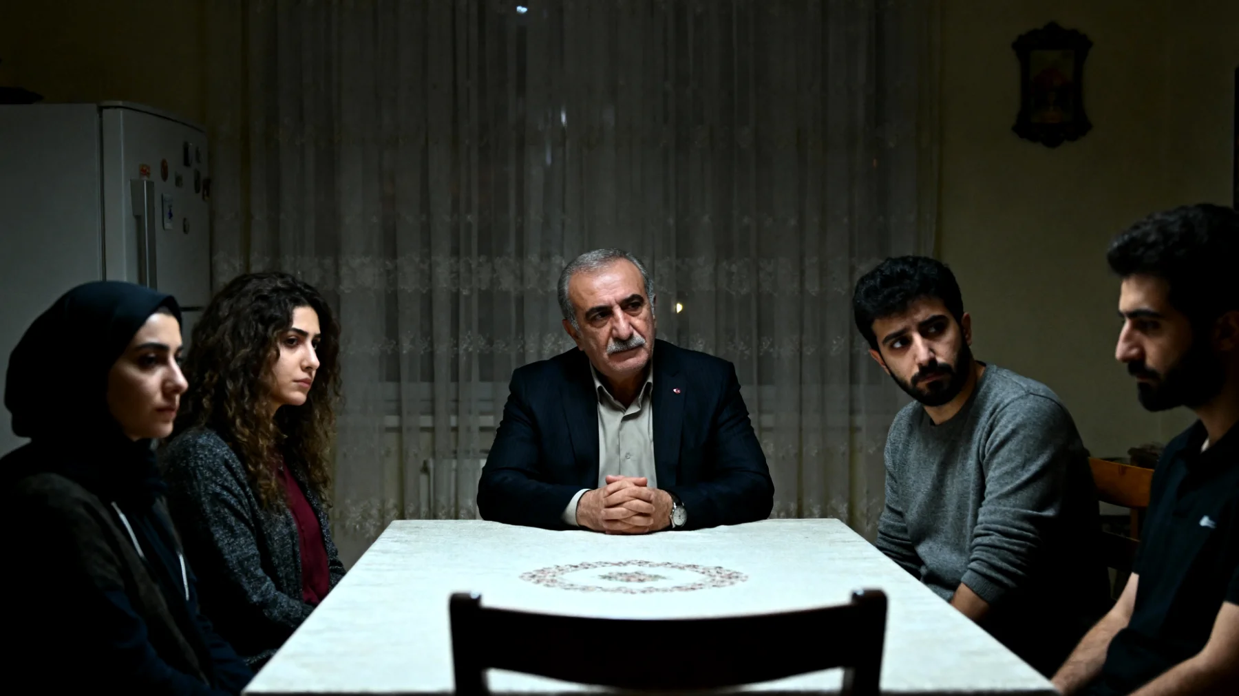 Baba, genç yetişkin çocuklarıyla anlamlı bir iletişim kurmakta zorlanıyor ve aralarında duygusal bir mesafe oluşmuş durumda."