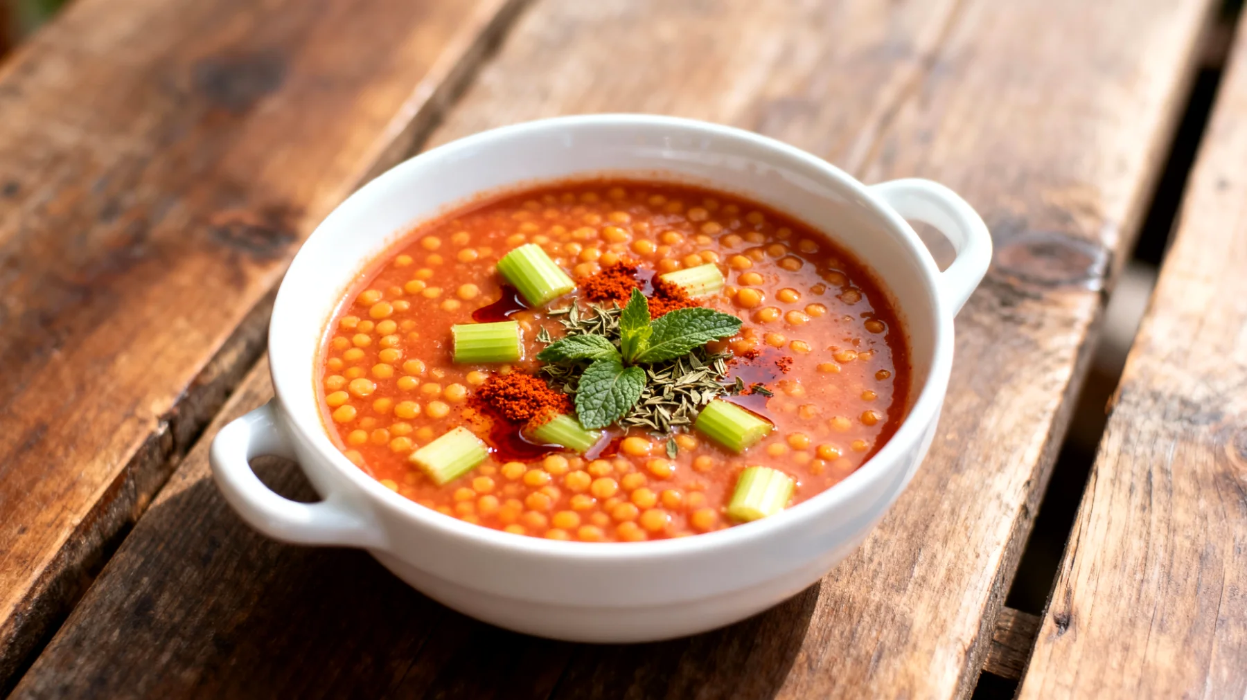 Mercimek ve Kereviz Çorbası (Ezogelin Çorbası Varyasyonu)"