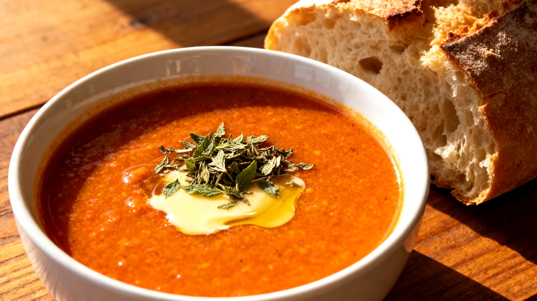 Tarhana Çorbası (fermente tahıl-yoğurt çorbası)"