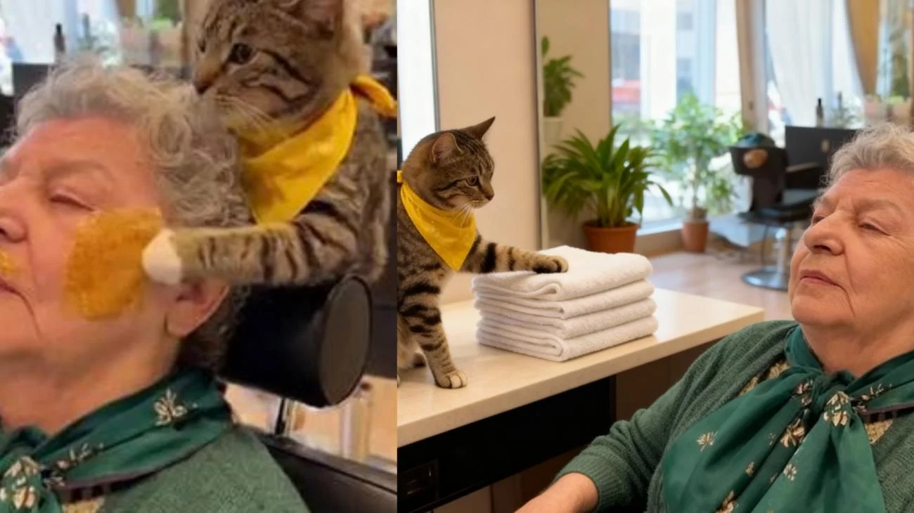 azıcık canım kalmış haha😅 #KediMaymun #HayvanKuaför #KomikVideo #Fyp #ForYOU ."